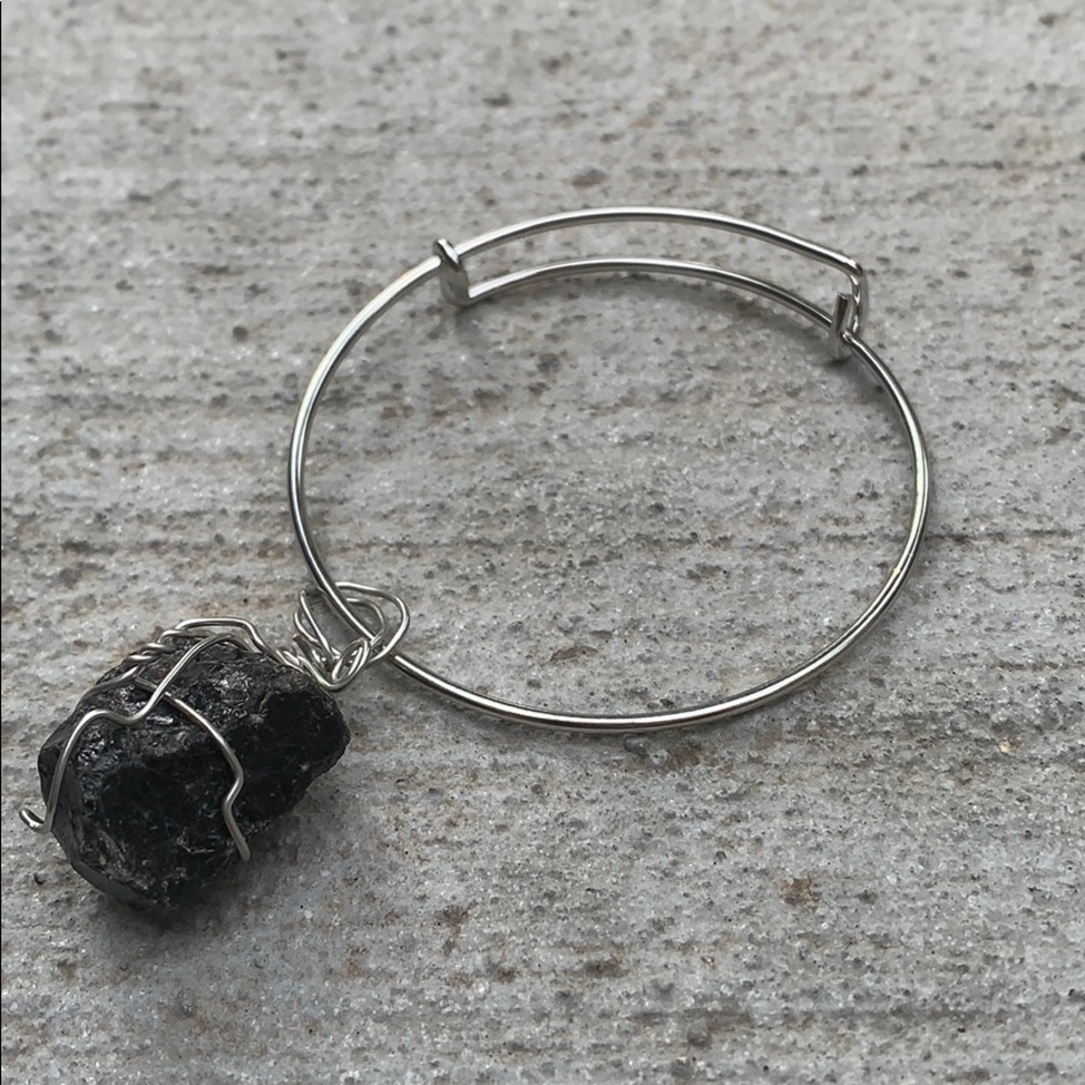 Handmade Wire Wrapped Gemstone Bracelet